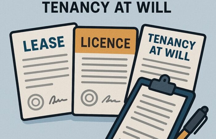 Lease,licence, tenancy